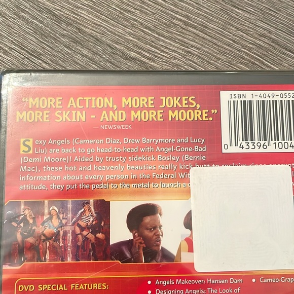 Charlie’s Angels Full Throttle DVD / BUNDLE AND SAVE ON MOVIES - Picture 3 of 7